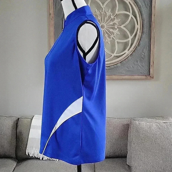 E P Pro Tour Tech 1/4 Quarter Zip‎ Pull Over Womens Large Golf Top ⛳️ - Picture 6 of 11